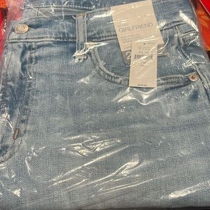 Mid Rise Girlfriend jeans brand new still in package!